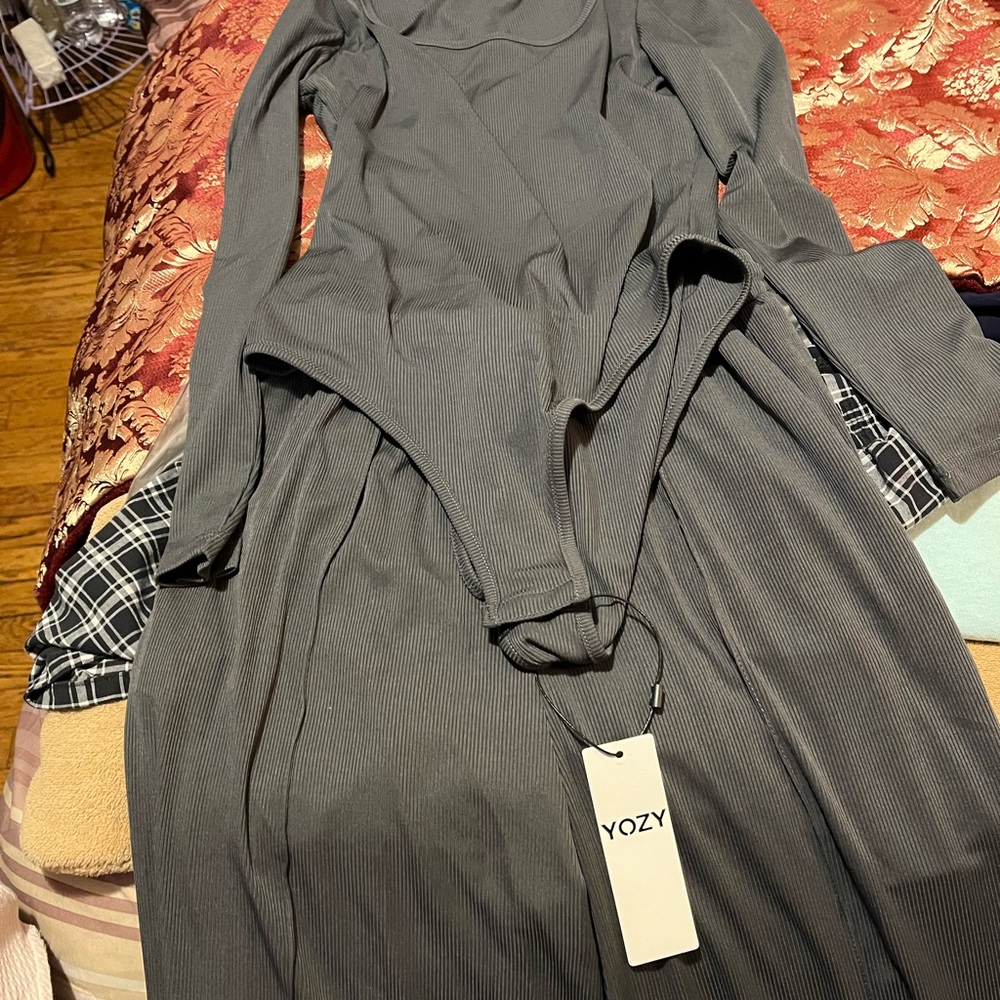 Grey 2 piece outfit